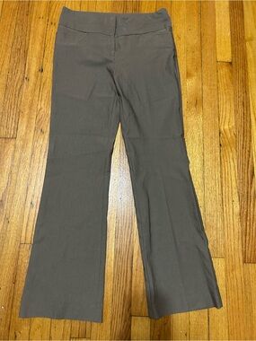 Land’ N Sea Women’s Office Stretch Brown Boot Cut  Pants Size 8 Two Pockets